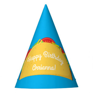 Chapeaux De Fètes Cute Taco Enfants 1er anniversaire fête Nourriture