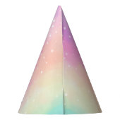 Chapeaux De Fètes Cute Whimsical Rainbow Unicorn Anniversaire magiqu (Dos)