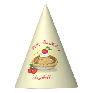 Chapeaux De Fètes Cutie Pie Anniversaire Fête Enfants Cherry