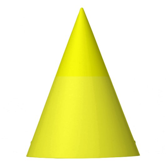 Chapeaux De Fètes Daffodique solide jaune (Devant)