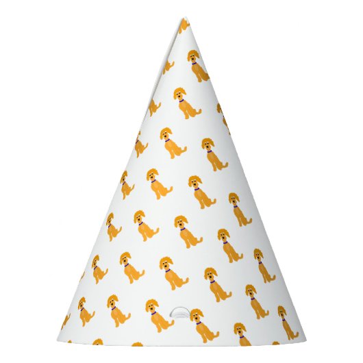 Chapeaux De Fètes Daisy Doodle Dog doré (Gauche)