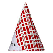 Chapeaux De Fètes Danemark Danemark Drapeau Carrelé Personnalisé (Droite)