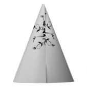 Chapeaux De Fètes Danseurs Tango Silhouette 1 Anniversaire (Dos)