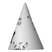 Chapeaux De Fètes Danseurs Tango Silhouette 1 Anniversaire (Droite)