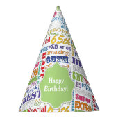 Chapeaux De Fètes De fête d'anniversaire cadeaux uniques et (Devant)