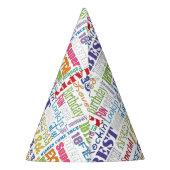 Chapeaux De Fètes De fête d'anniversaire cadeaux uniques et 18èmes (Dos)