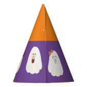 Chapeaux De Fètes De mignons fantômes d'halloween éffrayants (Dos)