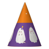 Chapeaux De Fètes De mignons fantômes d'halloween éffrayants (Gauche)