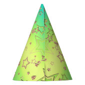 Chapeaux De Fètes Dégradé de Noël parties scintillant brillant confe (Dos)