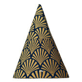 Chapeaux De Fètes Dégradé or : Art Déco sans couture (Droite)