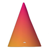 Chapeaux De Fètes dégradé rose et orange (Droite)