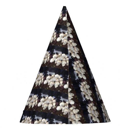 Chapeaux De Fètes Des crânes effrayants avec des globes oculaires éc (Dos)