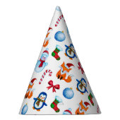 Chapeaux De Fètes Design d'illustration de Noël en aquarelle mignonn (Droite)