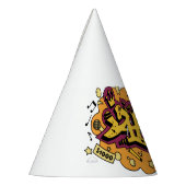 Chapeaux De Fètes Dessin à la main de graffiti d'art (Gauche)
