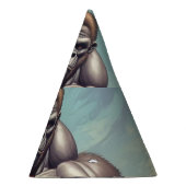 Chapeaux De Fètes Dessin d'art pop de Gorilla Bodybuilder (Droite)