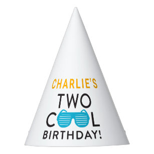 Chapeaux De Fètes Deux Cool Casquette de fête du 2e anniversaire