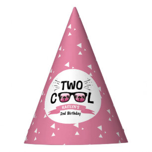 Chapeaux De Fètes Deux filles Cool 2e anniversaire