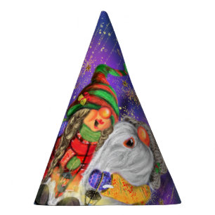 Chapeaux De Fètes Deux Gnomes chantent Bonne Chanson De Noël - Fun
