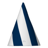 Chapeaux De Fètes Diagonal Stripes:Bleu bleu marine (Droite)