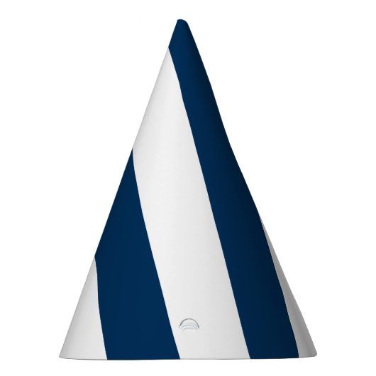 Chapeaux De Fètes Diagonal Stripes:Bleu bleu marine (Droite)