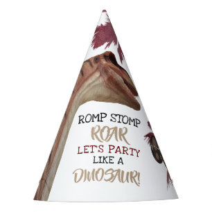 Chapeaux De Fètes Dino Eggs, Dinosaure pour enfants fête d'anniversa