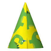 Chapeaux De Fètes Dinosaur Cute 1er anniversaire Casquettes de fête (Dos)