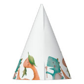 Chapeaux De Fètes Dinosaur Rex Anniversaire Fête Douche (Dos)