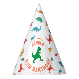Chapeaux De Fètes Dinosaure Anniversaire T Rex Enfants Animaux Juras