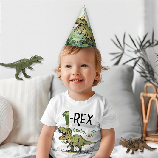 Chapeaux De Fètes Dinosaure Dinosaur thème garçon Anniversaire de en