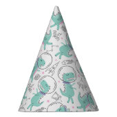 Chapeaux De Fètes Dinosaures de l'espace, Dinosaures mignons, Navire (Droite)