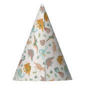 Chapeaux De Fètes Dinosaurs Boho Prehistoric Party Animals Birthday (Dos)