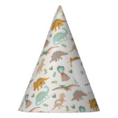 Chapeaux De Fètes Dinosaurs Boho Prehistoric Party Animals Birthday (Gauche)