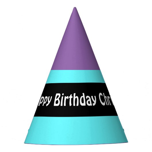 Chapeaux De Fètes do-it-yourself - Ajoutez votre propre signe, photo (Devant)