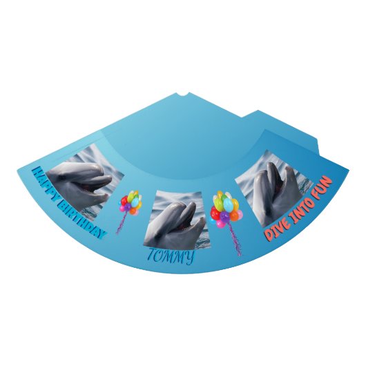 Chapeaux De Fètes Dolphin Splash Birthday (Devant)