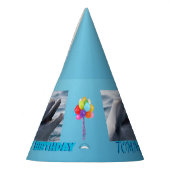 Chapeaux De Fètes Dolphin Splash Birthday (Gauche)