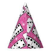 Chapeaux De Fètes Domino Pieces Dominoes Parties scintillant de jeu (Dos)