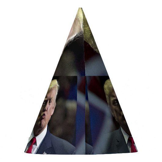 CHAPEAUX DE FÈTES DONALD TRUMP KISS CASQUETTES DU PARTI D'ANNIVERSAI (Dos)