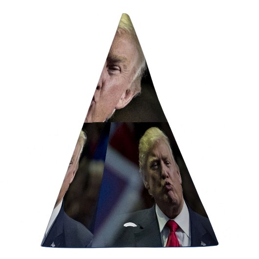 CHAPEAUX DE FÈTES DONALD TRUMP KISS CASQUETTES DU PARTI D'ANNIVERSAI (Droite)