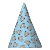 Chapeaux De Fètes Donkey Birthday Party Blue (Droite)