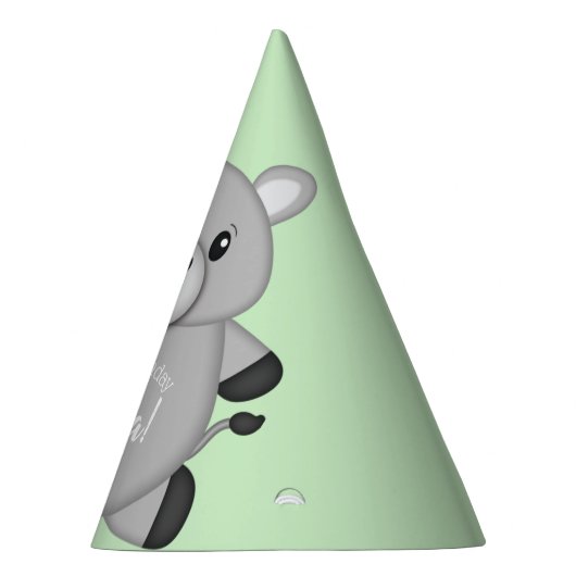 Chapeaux De Fètes Donkey Birthday Party Green (Droite)