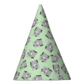 Chapeaux De Fètes Donkey Birthday Party Green (Droite)