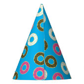 Chapeaux De Fètes Donut Kid's Birthday Party mite (Dos)