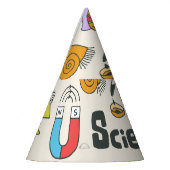 Chapeaux De Fètes Doodles de science : Ensemble d'écoles à main. (Gauche)