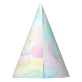 Chapeaux De Fètes Doux pastel onederland aquarelle 1er anniversaire (Dos)
