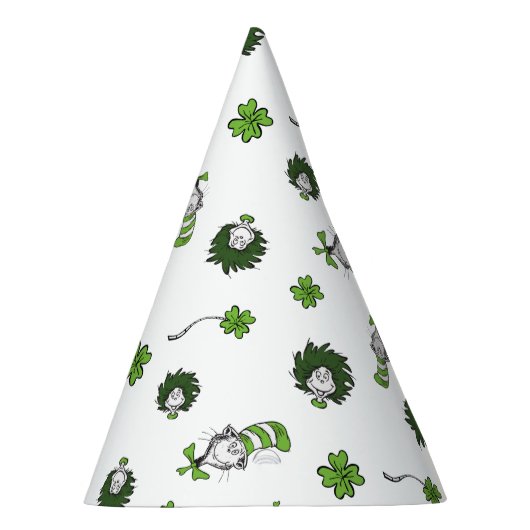 Chapeaux De Fètes Dr Seuss | Chat dans le Motif Casquette Clover (Droite)