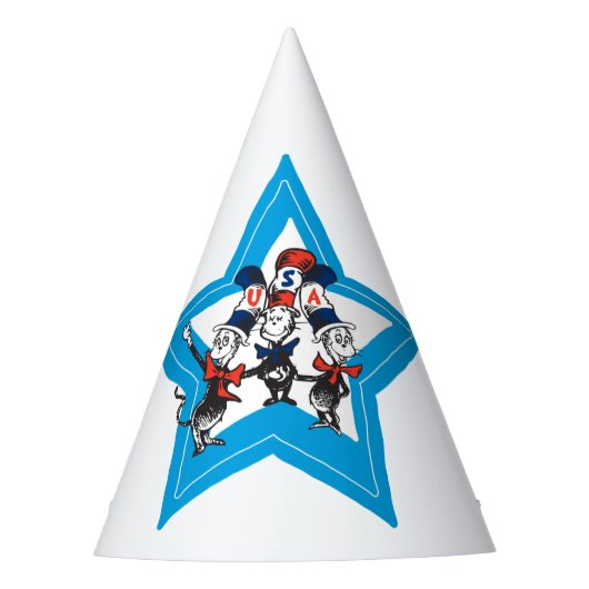 Chapeaux De Fètes Dr Seuss | Little Cats USA Graphisme Casquette (Devant)