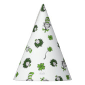 Chapeaux De Fètes Dr. Seuss | Motif de trèfle du Chat dans le Chapea (Gauche)