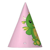 Chapeaux De Fètes Dragon Anniversaire Pink (Gauche)
