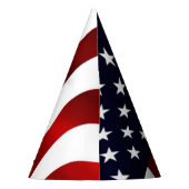 Chapeaux De Fètes Drapeau américain (Dos)