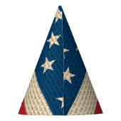 Chapeaux De Fètes Drapeau américain (Dos)